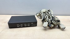 Conmutador KVM StarTech 4 puertos USB VGA SV431USB incl. 4x cables USB y VGA