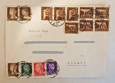 storia postale regno posta militare RSI 1945