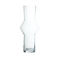 INNA-Glas Dekovase Bennir, Aus Glas, Klar, 45Cm, Ø19Cm