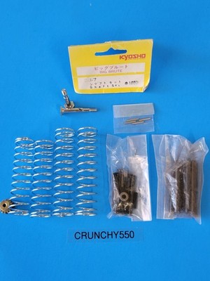 Kyosho BB-7 Big Brute Shaft Set Pinion Springs Axle Pins Shafts Vintage RC Part