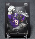 Lamar Jackson WARP Steel 2025 Bo Jackson Battle Arena TCG Card #128 Ravens