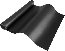 BBQ Grill Mat Roll, Cut to Size Mats 15.75 inches x inches, Black