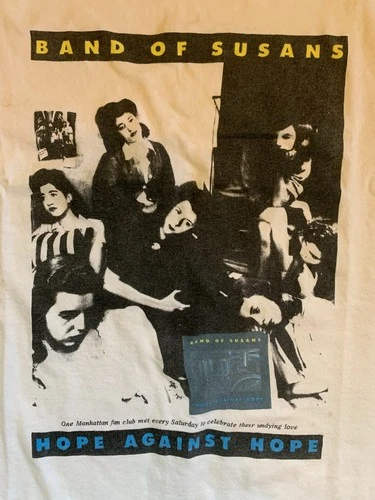 Band of Susans Concert T Shirt - Size Large - H 1980s vintage concert t-shirt, vintage, size L, single stitch, B+ condition