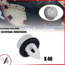 40x T�rverkleidung Clip f�r Porsche BMW E36 E46 E34 E39 E38 E53 E70 E73 X5 X6 Z3
