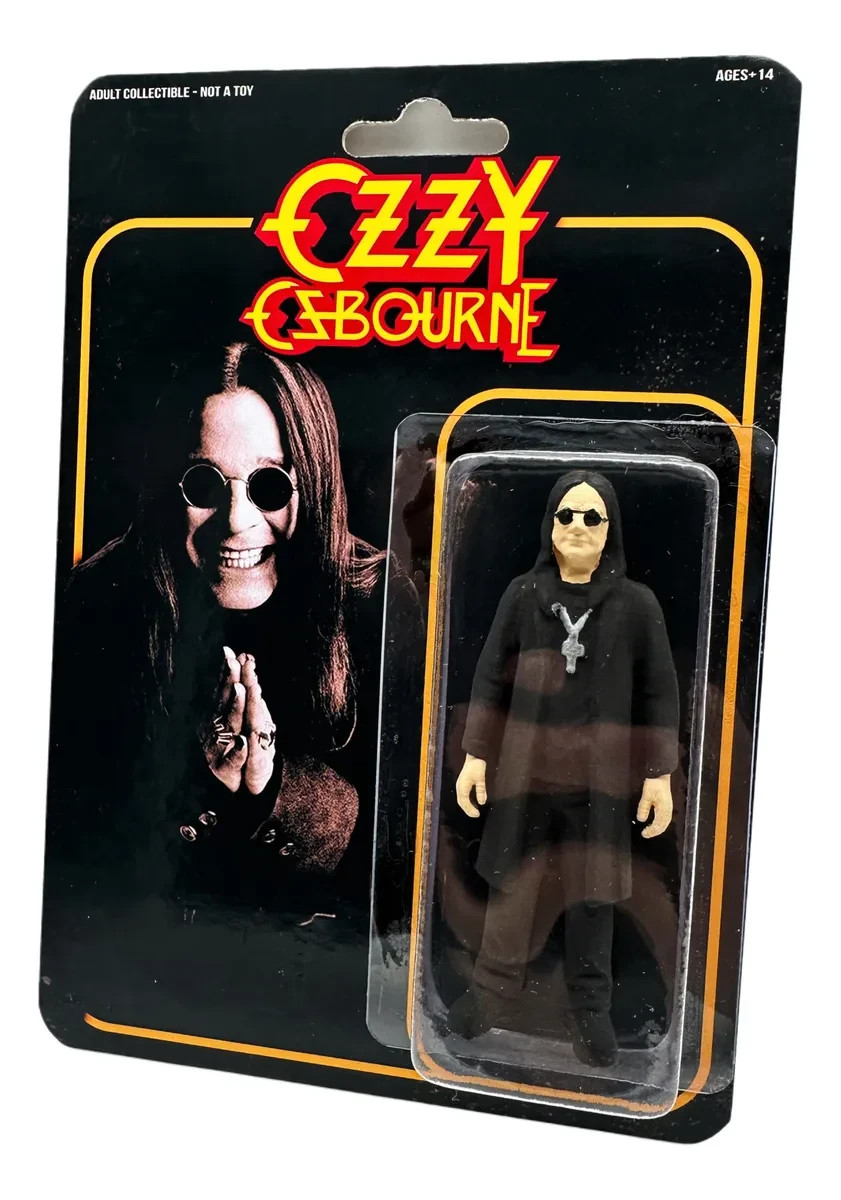 OZZY OSBOURNE Figure Fan-Made Collectible Black Sabbath Hard rock