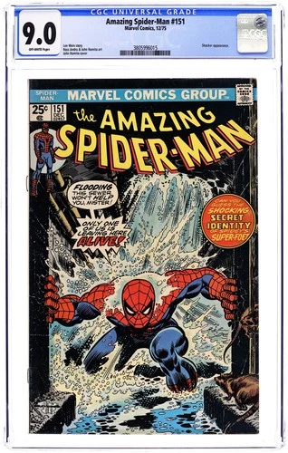 Amazing Spider-Man #151 CGC 9.0 1975 3805996015