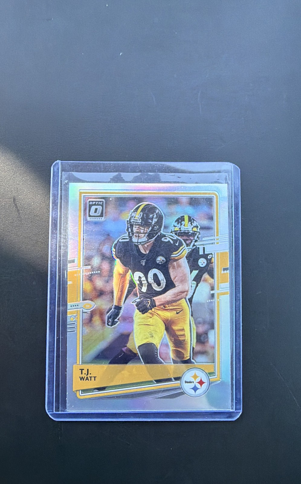 2020 Panini Donruss Optic - T.J. Watt #85 Holo Prizm