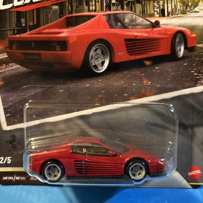 Hot Wheels Premium Modern Classics Ferrari Testarossa | eBay