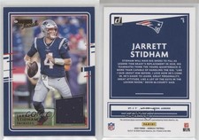 2020 Panini Donruss Donruss Threads Orange Jarrett Stidham #3