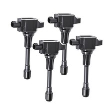 4PCS Ignition Coil Pack Compatible with 2.5L 2.0L 1.8L L4 Nissan Al... Fast Ship
