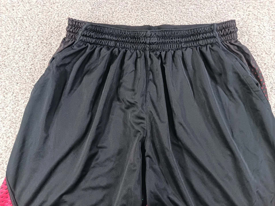 Nike Jordan 3XL Dri Fit Mens Shorts Black Red Polyester - Image 2 of 4