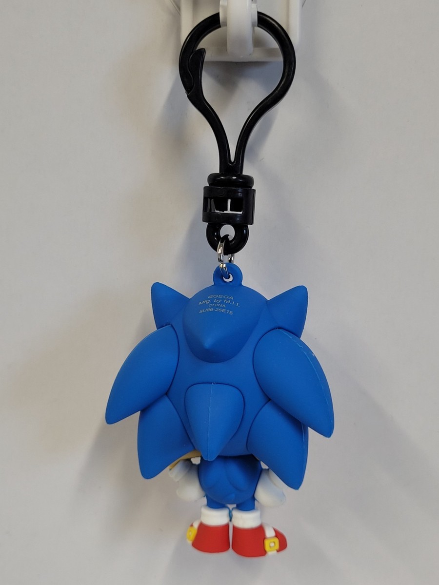 3D Foam Figural Key Chain Clip Monogram Blind Bag Sonic Hedgehog