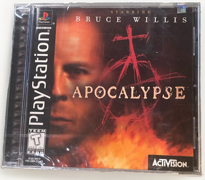 Apocalypse Sony PlayStation 1 PS1 1998 BRAND NEW FACTORY SEALED