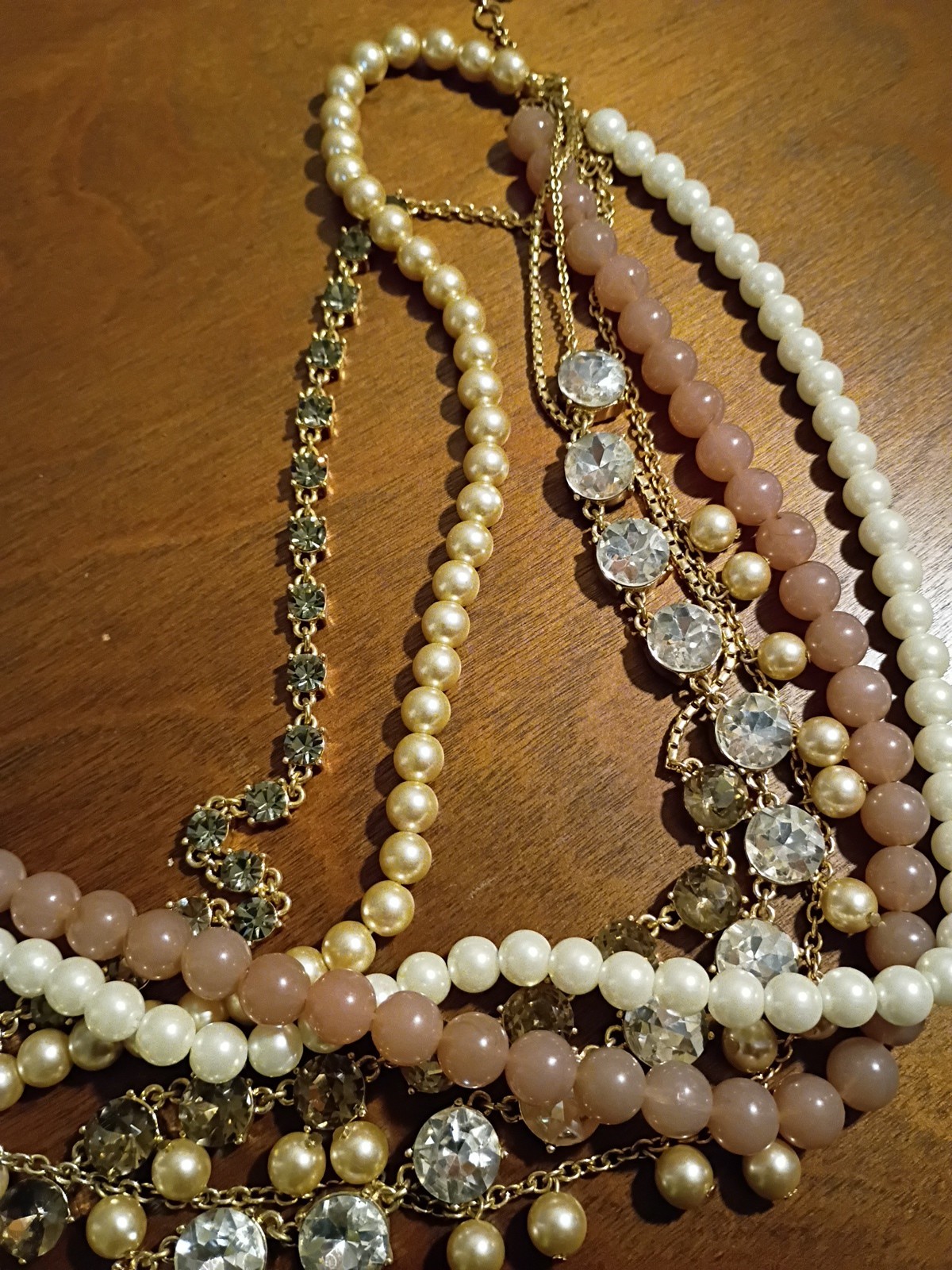 Ann Taylor Multi Layered Statement With Rhineston… - image 7