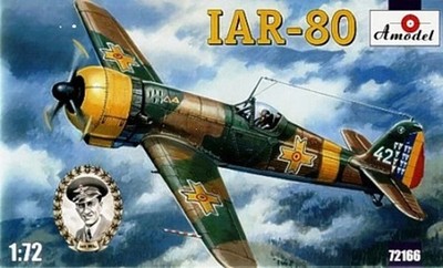 1/72 Amodel 72166 IAR-80 Bopi Plastic model kit