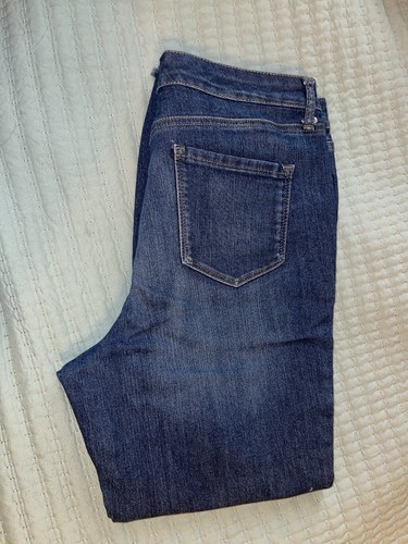JEANS BANDOLINO TAGLIA 14S MANDIE missy corto MISTO COTONE nero usato - Foto 10 di 11