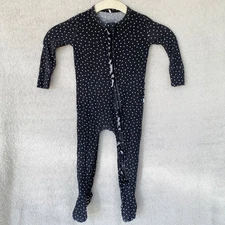 Posh Peanut Pajamas sz 18 - 24 months Polka Dots and Ruffles