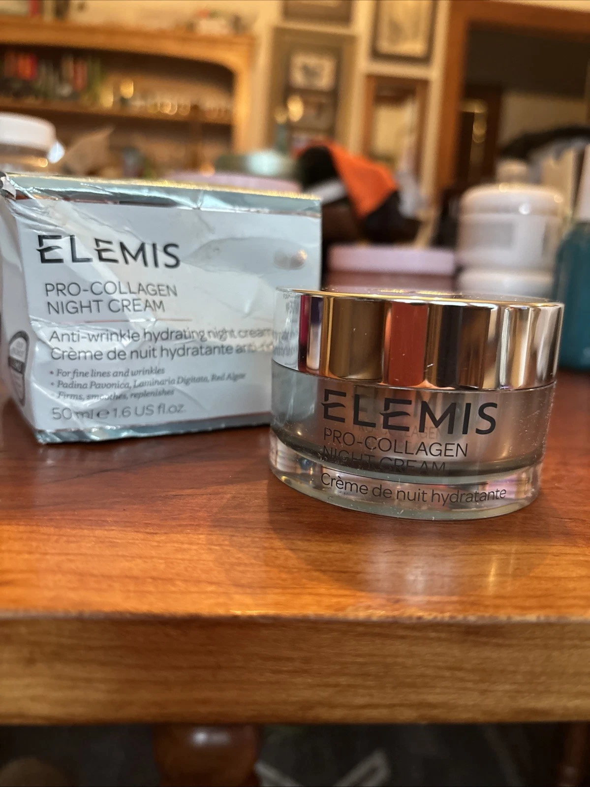 Elemis ProCollagen Overnight Night Cream 1.7 Oz