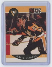 1990-91 Pro Set Mario Lemieux H Pittsburgh Penguins #236