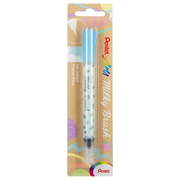 Pentel Milky Brush Pastel Blue