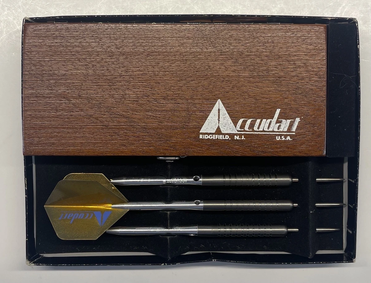 【ヴィンテージ】Accudart Darts 真鍮ダーツ3本セット ケース付き Accudart Dart Equipment for sale | eBay