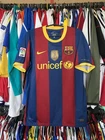 BARCELONA 2010 2011 HOME SHIRT JERSEY NIKE 382354-488 sz M MEN #10 MESSI