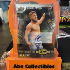 2022 Orange Cassidy Auto Upper Deck AEW Allure Title Ambitions SP 