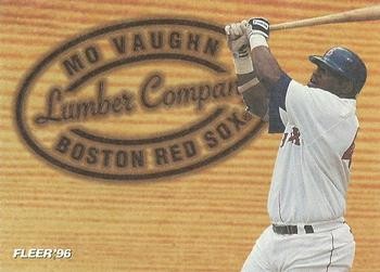1996 Fleer #11 Mo Vaughn Lumber Company