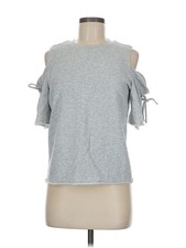LC Lauren Conrad Women Gray Sweatshirt M