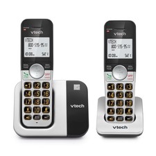 VTech Cordless Phone System VG231-2 2 Handsets Big Display DECT 6.0
