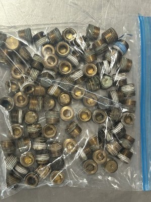 Used Brass NPT 1/4 Hex Plug