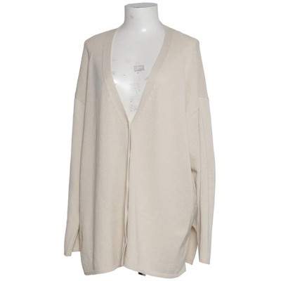 H&M, Strickjacke, Damen, Größe: L, Beige, Acryl/Polyester, Einfarbig #mVZ