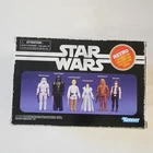 Star Wars Hasbro Kenner Retro Set 6 Figures Luke Darth Han Leia Storm Chewbacca