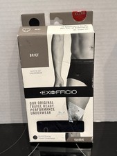 ExOfficio Travel Ready Performance Give-N-Go Classic Brief Underwear Charcoal M