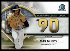 2023 Bowman Scouts’ Top 100 Max Muncy #BTP-90 GS1-2
