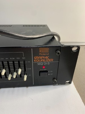 Roland SEQ 315 Graphic Equalizer Stereo EQ Vintage Black | eBay
