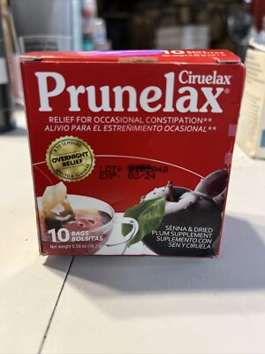 Purelex Tea Prunelax Ciruelax Natural Laxative Regular Tea, 10 Tea Bags Exp 2/24 | eBay