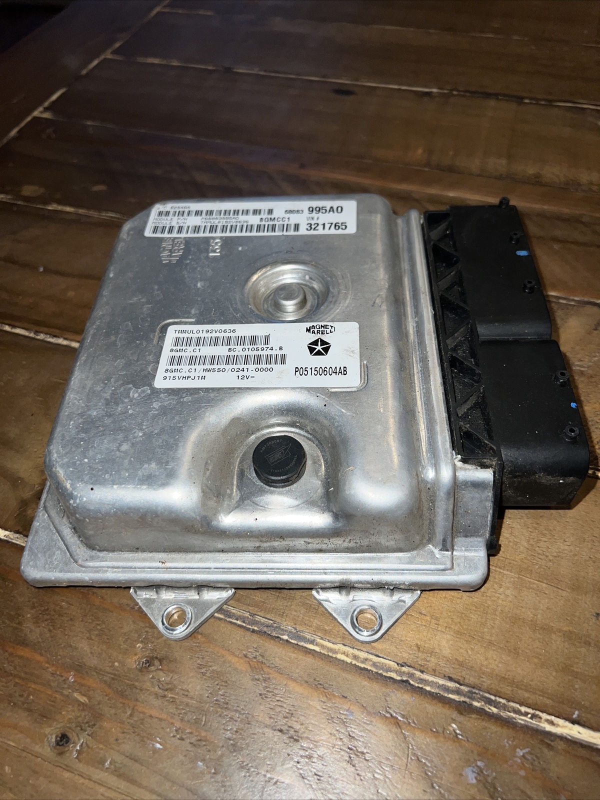 Fiat Fan Control Module 2012-2014 Fiat 500 Engine Control Module ECM, 68083995AO, P05150604AB ...