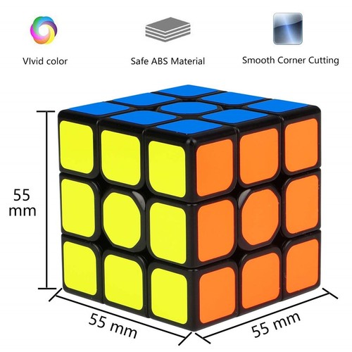 Mind Cube Toys 3x3 Mind Magic Game Classic Fun Kids Adults Magic Puzzle 8+ Qiyi - Picture 7 of 17