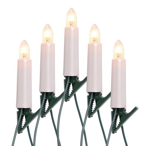 NARVA Tannenbaum Kerzenlichterkette 30 Schaftkerzen warm 17,4m Made in Germany - Bild 5 von 10