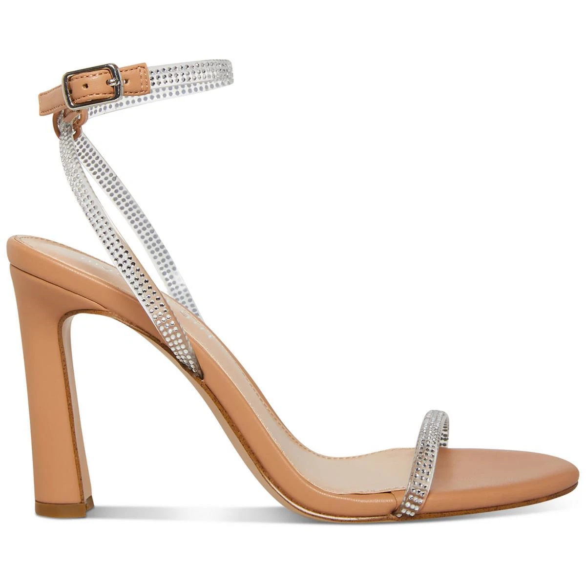 Madden Girl Womens Tashaa Comfort Insole Ankle Strap Heels Shoes