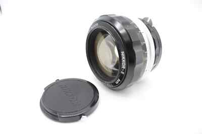 Nikon Nikkor-S Auto 55mm F/1.2 Manual Focus KAMERA OBJEKTIV mit Filter + f/ Kappe A1