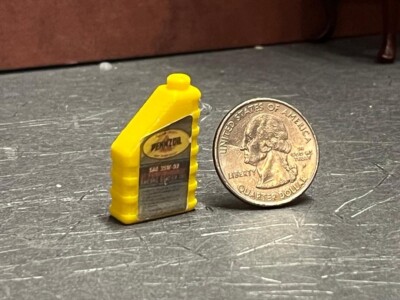 Dollhouse Miniature Bottle of Oil D 1:12 one inch scale Dollys Gallery F200