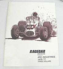 VTG 1977 ARC INDUSTRIES RACING CAR PARTS AND ACCESSORIES CATALOG & PRICE SHEET