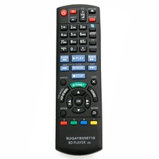New N2QAYB000719 Replaced Remote for Panasonic Blu-ray DMP-BDT220 DMP-BDT120