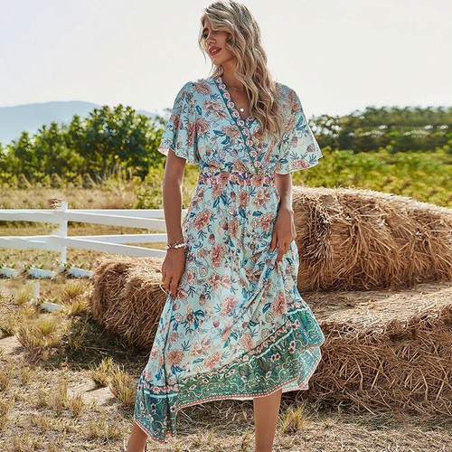 boho beach party dress