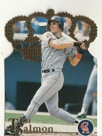 1996 Pacific Gold Crown Die Cuts #DC-12 Tim Salmon (1:37)!