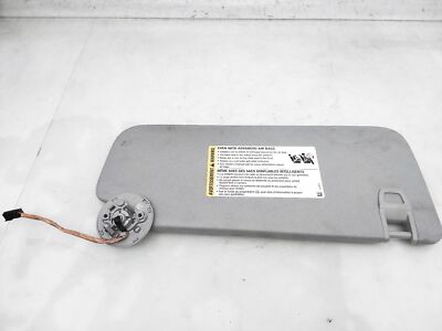 2019-2022 Chevrolet Blazer Driver Side Interior Sun Visor Grey *Little Dirty*