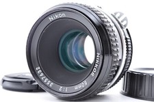 Nikon Ai Nikkor 50mm F/2 MF "Excellent " From Japan