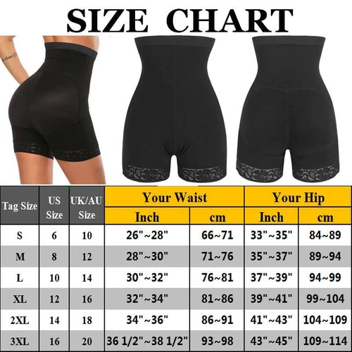 Buttock Padded Bum Pants Hips Enhancer Shaper Butt-Lifter Boyshorts Underwear - Picture 14 of 25